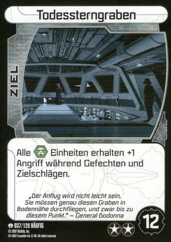 2007 Star Wars Pocketmodel TCG (German Version) #37 Death Star Trench Front