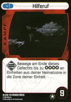 2007 Star Wars Pocketmodel TCG (German Version) #49 Call for Help Front