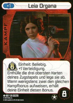 2007 Star Wars Pocketmodel TCG (German Version) #97 Leia Organa Front