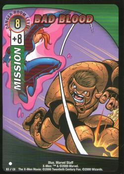 2000 Wizards X-Men #83 Bad Blood Front
