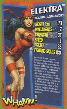 2008 Top Trumps Specials Marvel Ultimate Heroes #NNO Elektra Front