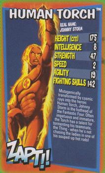 2008 Top Trumps Specials Marvel Ultimate Heroes #NNO Human Torch Front