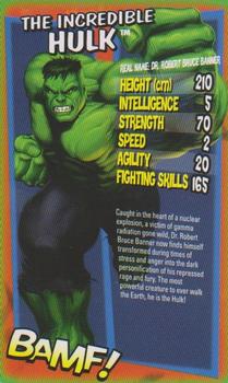 2008 Top Trumps Specials Marvel Ultimate Heroes #NNO The Incredible Hulk Front