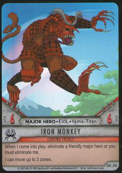 2009 Upper Deck Huntik - Secrets and Seekers #36 Iron Monkey - Leaping Frenzy Front