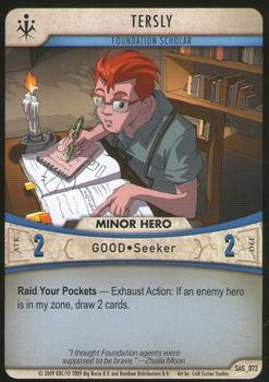 2009 Upper Deck Huntik - Secrets and Seekers #72 Tersly - Foundation Scholar Front