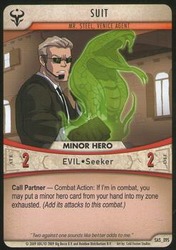 2009 Upper Deck Huntik - Secrets and Seekers #95 Suit - Mr. Steel, Venice Agent Front