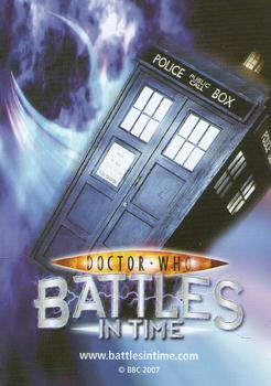 2007 Doctor Who Battles in Time Annihilator #7 Magna Clamp Back