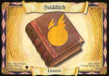 2001 Wizards Harry Potter Quidditch Cup TCG #79 Quidditch Front