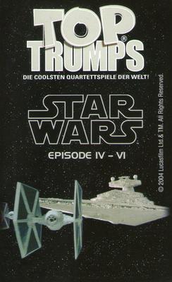 2012 Top Trumps Specials Star Wars Episodes IV-VI (German) #NNO Admiral Ozzel Back