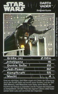 2012 Top Trumps Specials Star Wars Episodes IV-VI (German) #NNO Darth Vader Front