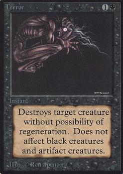 1993 Magic the Gathering Alpha #NNO Terror Front