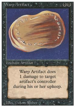 1994 Magic the Gathering Revised Edition #NNO Warp Artifact Front