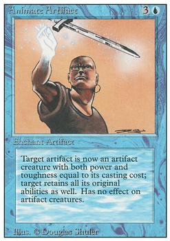 1994 Magic the Gathering Revised Edition #NNO Animate Artifact Front