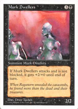 1997 Magic the Gathering 5th Edition #NNO Murk Dwellers Front