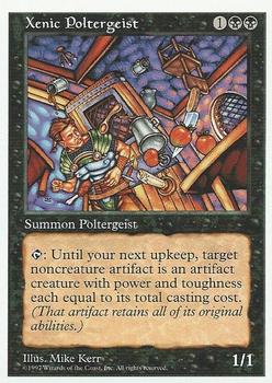 1997 Magic the Gathering 5th Edition #NNO Xenic Poltergeist Front