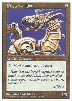 1997 Magic the Gathering 5th Edition #NNO Dragon Engine Front