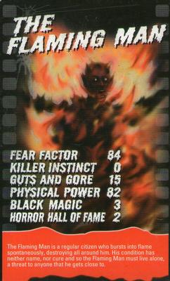2005 Top Trumps Specials Horror #NNO The Flaming Man Front