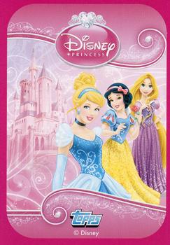 2013 Topps Disney Princess Trading Card Game #3 Ariel Back