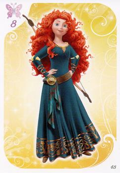 2013 Topps Disney Princess Trading Card Game #48 Merida Front