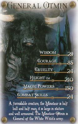2005 Top Trumps Specials The Chronicles Of Narnia: The Lion, the Witch and the Wardrobe #NNO General Otmin Front