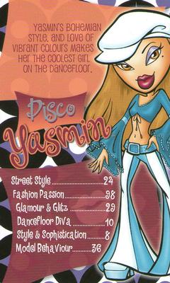 2004 Top Trumps Specials Bratz #NNO Disco Yasmin Front