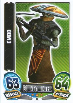 2014 Topps Star Wars Force Attax Series 5 #89 Embo Front