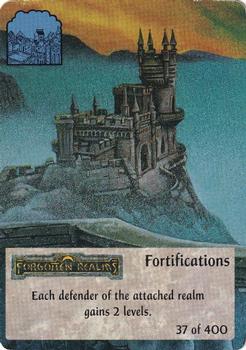 1994 TSR Spellfire Master the Magic #37 Fortifications Front