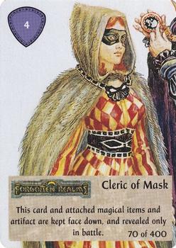 1994 TSR Spellfire Master the Magic #70 Cleric of Mask Front