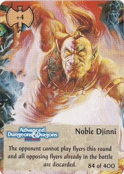 1994 TSR Spellfire Master the Magic #84 Noble Djinni Front