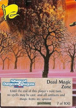 1994 TSR Spellfire Master the Magic - Forgotten Realms #7 Dead Magic Zone Front