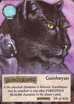 1994 TSR Spellfire Master the Magic - Forgotten Realms #59 Guenhwyvar Front
