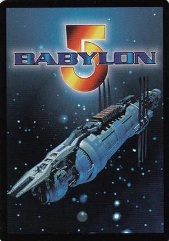1997 Precedence Babylon 5 Premier #NNO Deep Space Fleet (Minbari) Back