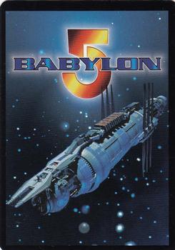 1997 Precedence Babylon 5 Premier #NNO Psi Corps Intelligence Back