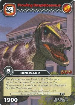 2008 Upper Deck Dinosaur King Series 2: Colossal Team Battle #4 Prowling Daspletosaurus Front