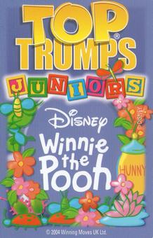 2004 Top Trumps Juniors Winnie the Pooh #NNO Autumn Piglet Back