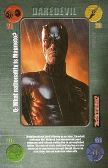 2006 X-Men The Last Stand Battle #NNO Daredevil Front