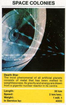 1982 Top Trumps Spacecraft #NNO Death Star Front