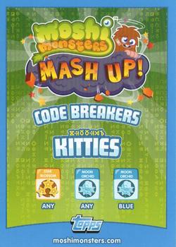 2012 Topps Moshi Monsters Mash Up Code Breakers #27 Lady Meowford Back