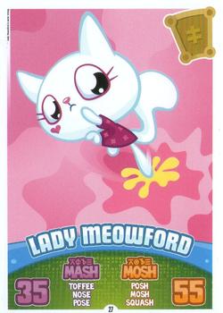 2012 Topps Moshi Monsters Mash Up Code Breakers #27 Lady Meowford Front