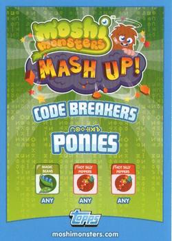 2012 Topps Moshi Monsters Mash Up Code Breakers #33 Angel Back