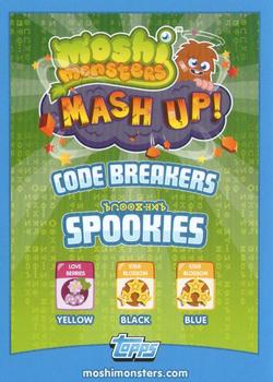 2012 Topps Moshi Monsters Mash Up Code Breakers #44 Big Bad Bill Back