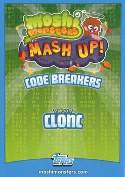 2012 Topps Moshi Monsters Mash Up Code Breakers #55 Bloopy Back