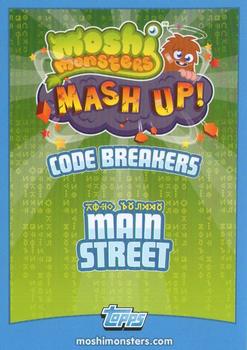2012 Topps Moshi Monsters Mash Up Code Breakers #72 Ken Tickles Back