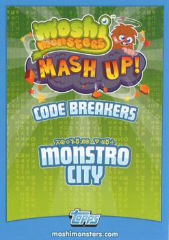 2012 Topps Moshi Monsters Mash Up Code Breakers #96 Busling Back