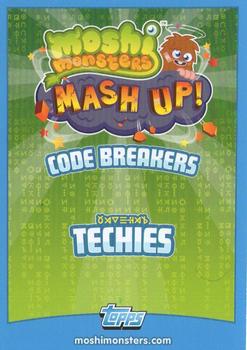 2012 Topps Moshi Monsters Mash Up Code Breakers #116 Holga Back