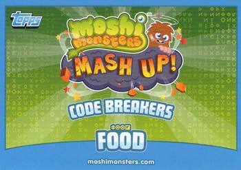 2012 Topps Moshi Monsters Mash Up Code Breakers #151 Cup O Gruel Back