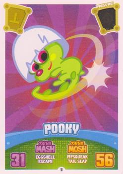 2012 Topps Moshi Monsters Mash Up Code Breakers #10 Pooky Front