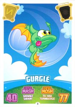 2012 Topps Moshi Monsters Mash Up Code Breakers #12 Gurgle Front