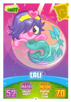 2012 Topps Moshi Monsters Mash Up Code Breakers #16 Cali Front