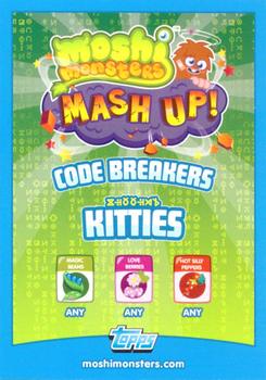 2012 Topps Moshi Monsters Mash Up Code Breakers #25 Gingersnap Back